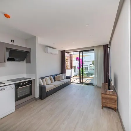 Modern Apartment Near Beach With Central Location In Bodrum *